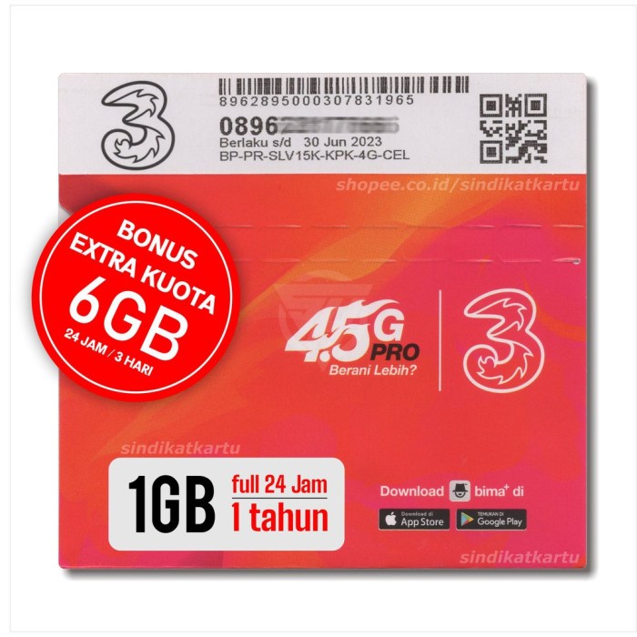 Cara stop paket tri 1gb 1 hari 3000