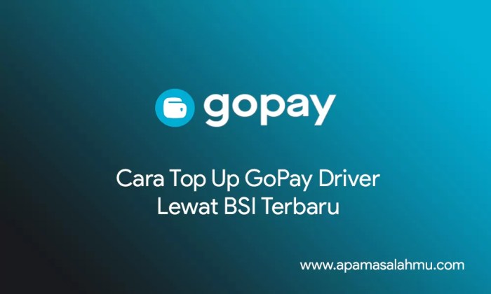 Cara top up gopay pakai akulaku paylater