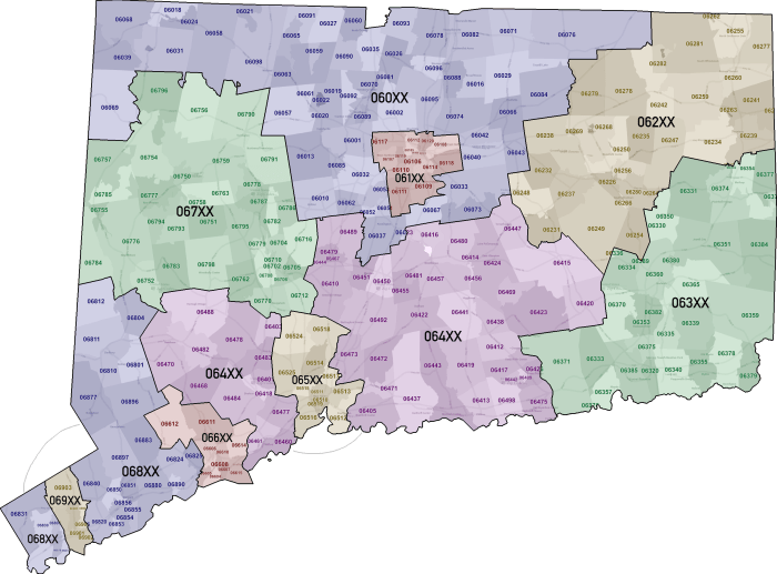 Area 860 code map location phone zone time hartford