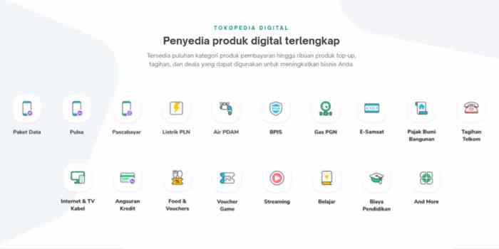 Top up dana lewat tokopedia