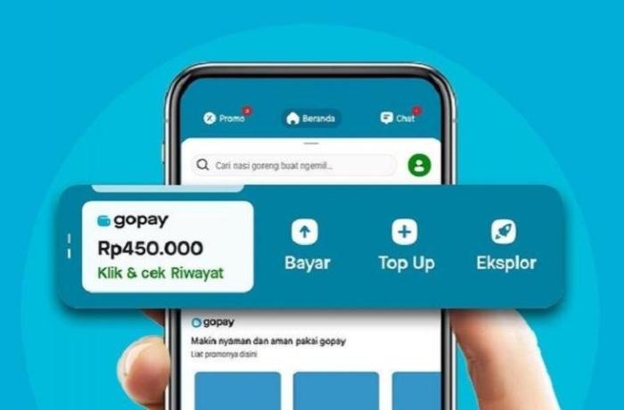 Cara top up gopay driver livin mandiri