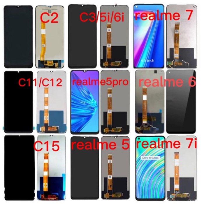 Harga lcd realme di service center