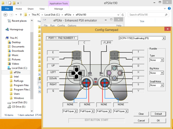 Cara instal epsxe di pc