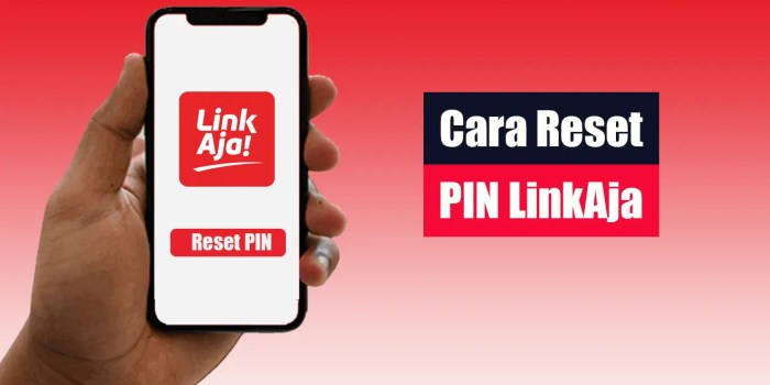 Linkaja reset pin gagal dimuat