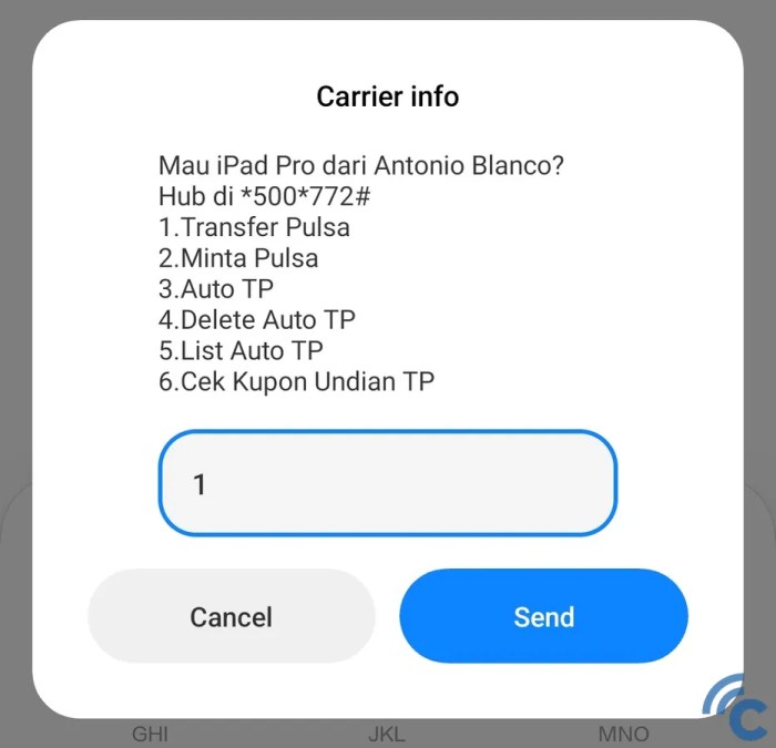 Cara transfer kuota menjadi pulsa telkomsel