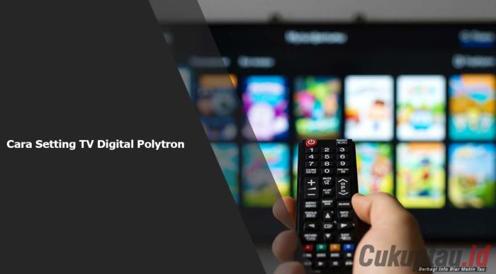 Cara mengatur kecerahan tv android polytron