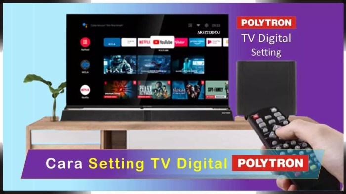 Cara mengatur kecerahan tv android polytron