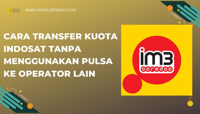 Cara mengubah kuota lokal indosat menjadi kuota utama