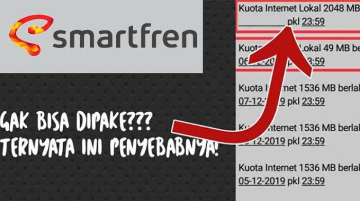 Cara mengubah kuota lokal smartfren menjadi kuota utama