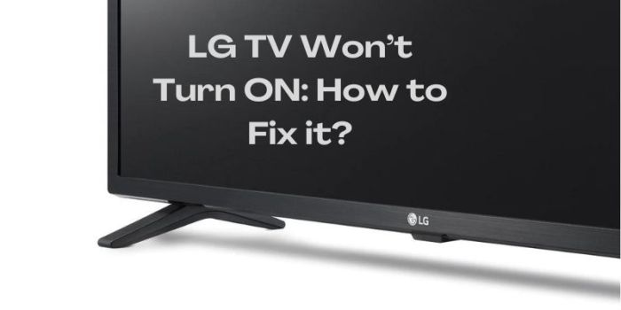 Tv lg slim standby tidak mau start