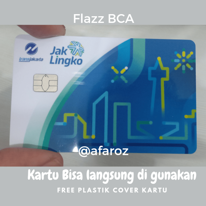 Flazz bca untuk jak lingko