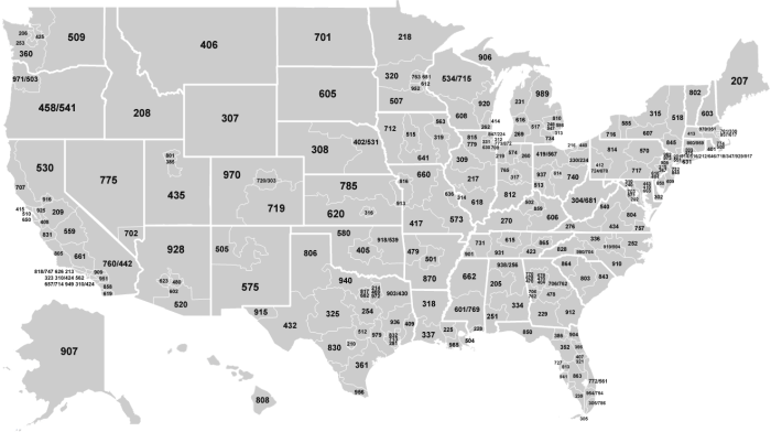 Area code map telephone maps list codes canada lookup interactive number state city printable national pdf enlarge usa locator listings