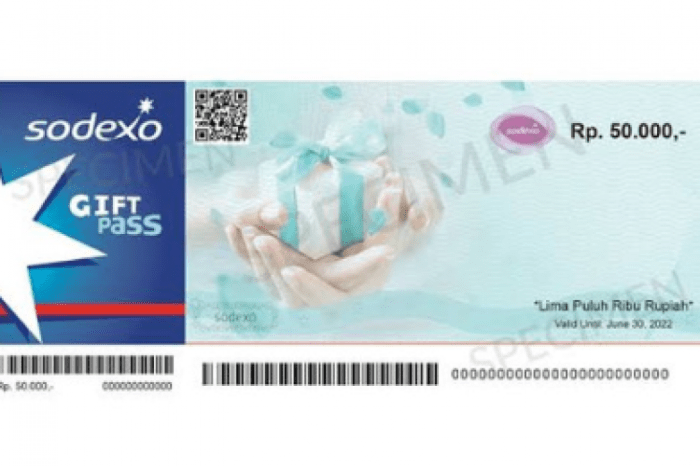 Sodexo voucher bisa dipakai dimana saja