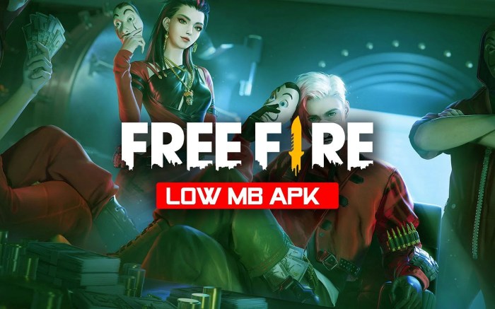 Download free fire mb kecil