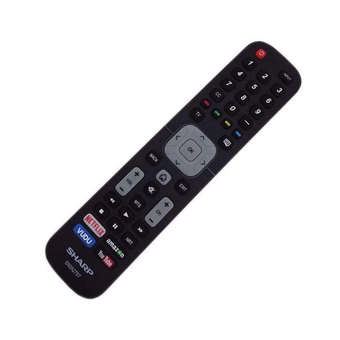 Fungsi remote tv sharp