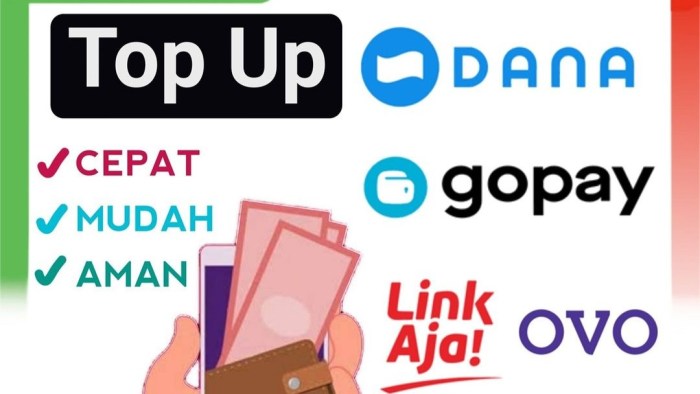 Top up gopay driver dari dana