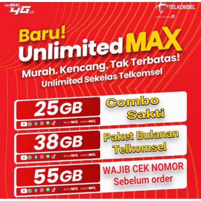 Cara mengubah kuota unlimited menjadi kuota utama telkomsel