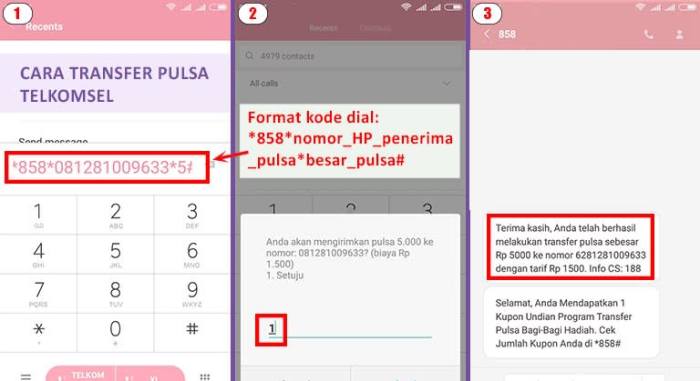 Cara mengubah kuota menjadi pulsa telkomsel