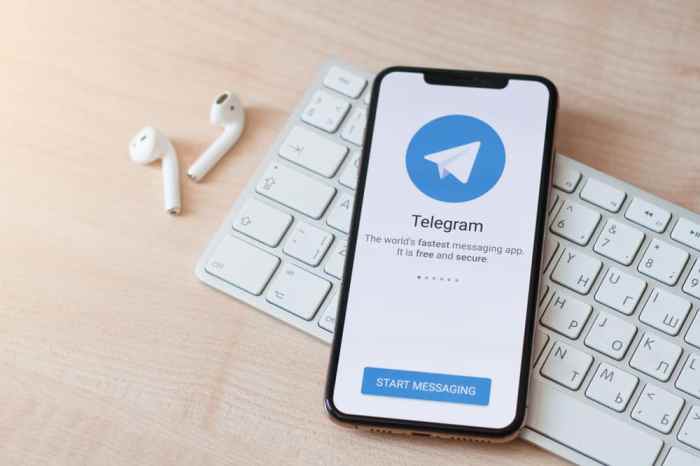 Cara melihat history telegram