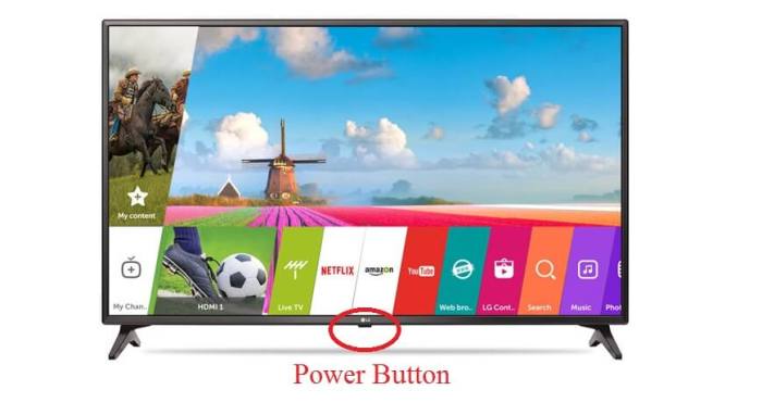 Cara setting tv lg tabung tanpa remote