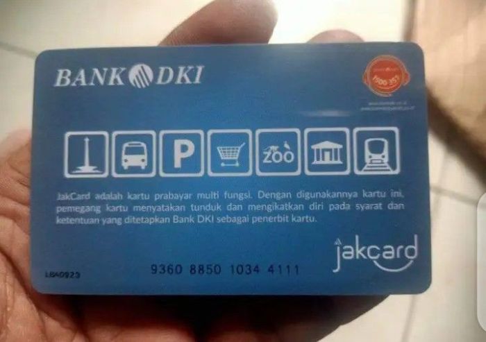 Kartu yang bisa digunakan untuk jak lingko