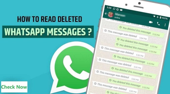 Cara melihat pesan messenger yang dihapus pengirim